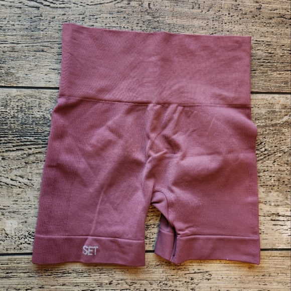 Set Active Sculptflex Seamless High Waist Bike Short sz Small - Picture 3 of 7